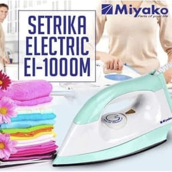 JGD- Setrika Listrik Miyako EL 1000 M - SETRIKA BAJU MIYAKO