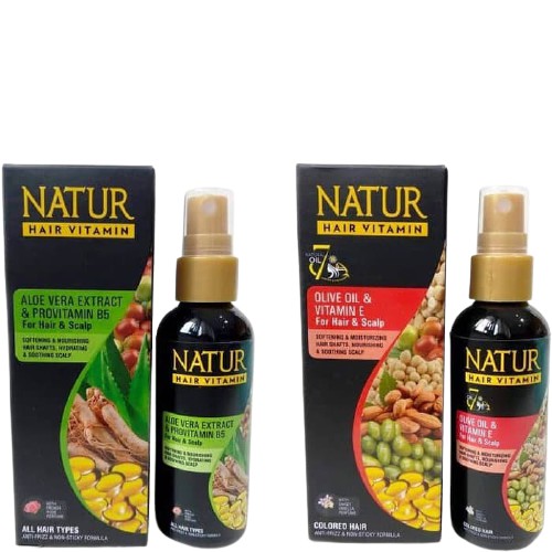 ★ BB ★ NATUR Hair Vitamin / Olive Oil / Aloe Vera / Ginseng / Vitamin Rambut