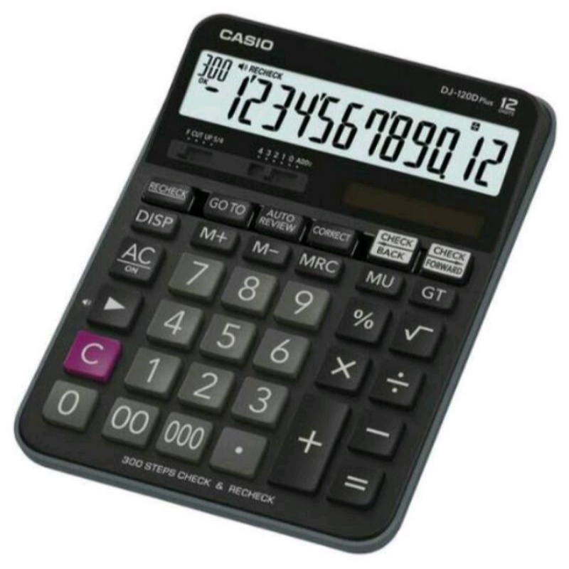 

Casio Dj 120d Plus Kalkulator Original