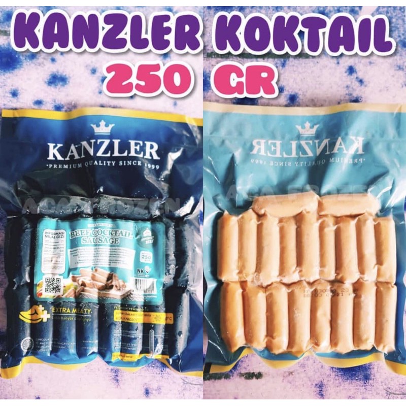 

Kanzler Coctail 250 gr
