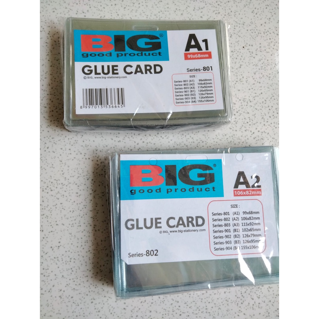 

ID Card Mika A1 A2 /Name Tag / Glue Card / Card Holder / TOP LOADER