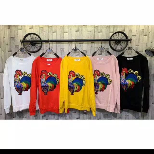 Kaos panjang  import MF ayam