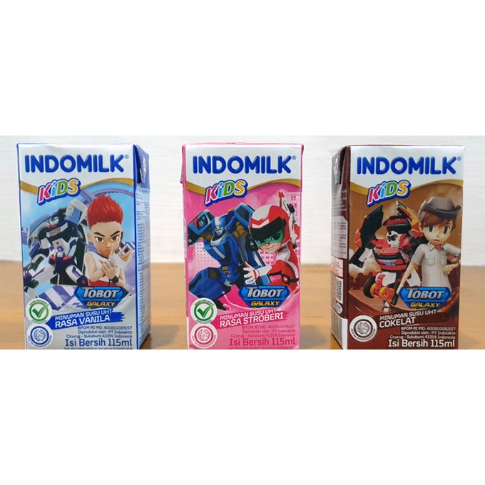 

indomilk kid susu UHT 115ml all variant