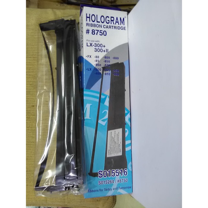 Ribbon cartridge Hologram #8750 8750 LX-300 LX300 pita untuk printer Epson