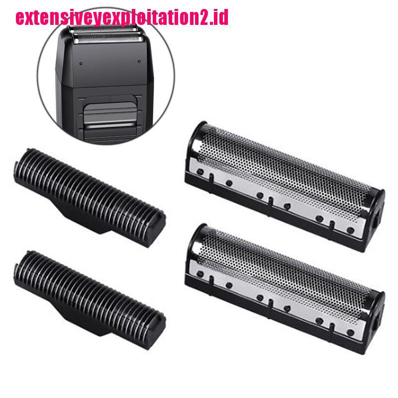&lt; E2id &amp; &gt; 4Pcs / Set Kemei Km-1102 Kepala Pisau Cukur Pengganti