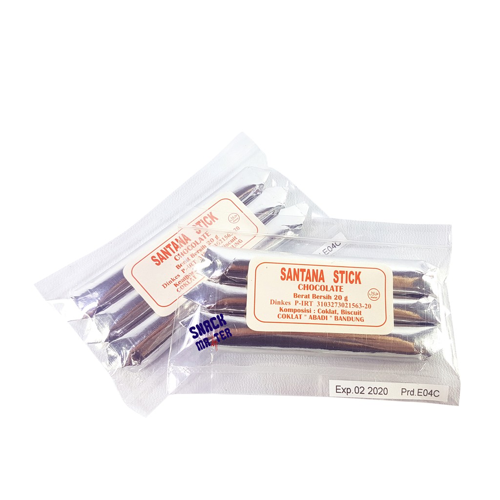 

Santana Biskuit Stick Cokelat - Netto20 gr