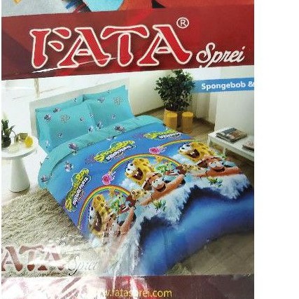 Sprei kasur / Alas Kasur uk 180 x 200 Spongebob