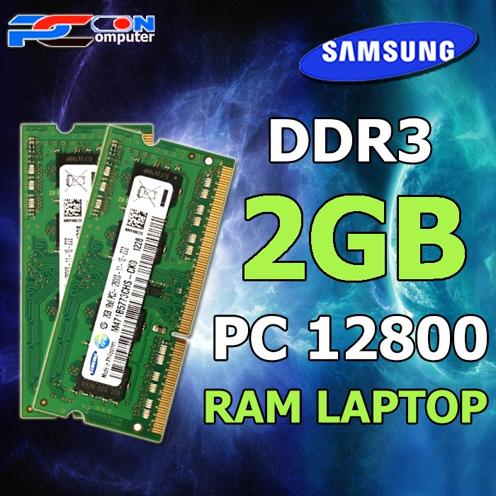 SODIMM MEMORY RAM LAPTOP DDR3 2GB PC-12800 1600MHZ