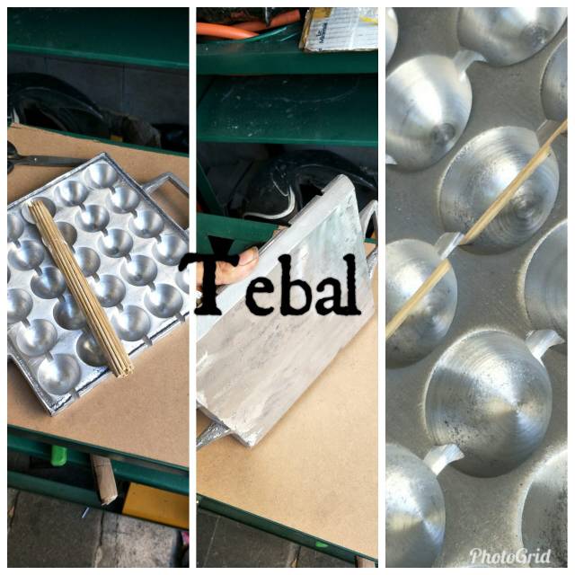 Cetakan sate telur puyuh