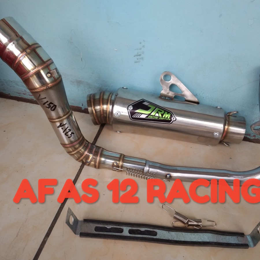 knalpot racing JRM VARIO 150 VARIO 125 MODEL STANDAR SAMPING