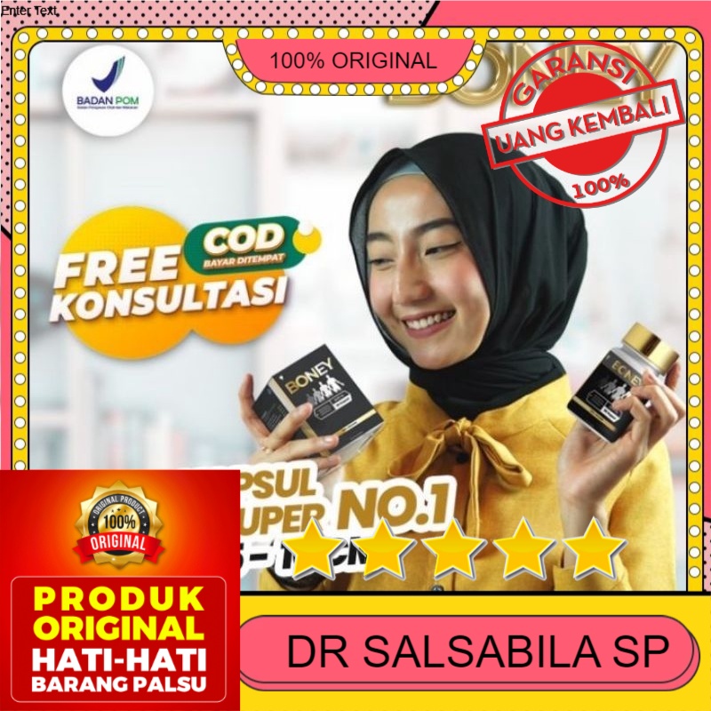 100% ORIGINAL Kapsul Boney Penambah tinggi badan