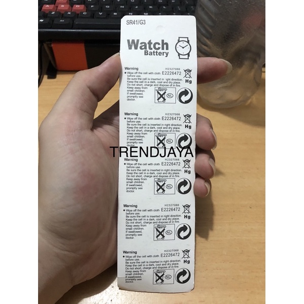 Baterai Murah AG3 AG 3 LR 41 LR41 384 392 192 LR736 L736 GP192 V36A-1