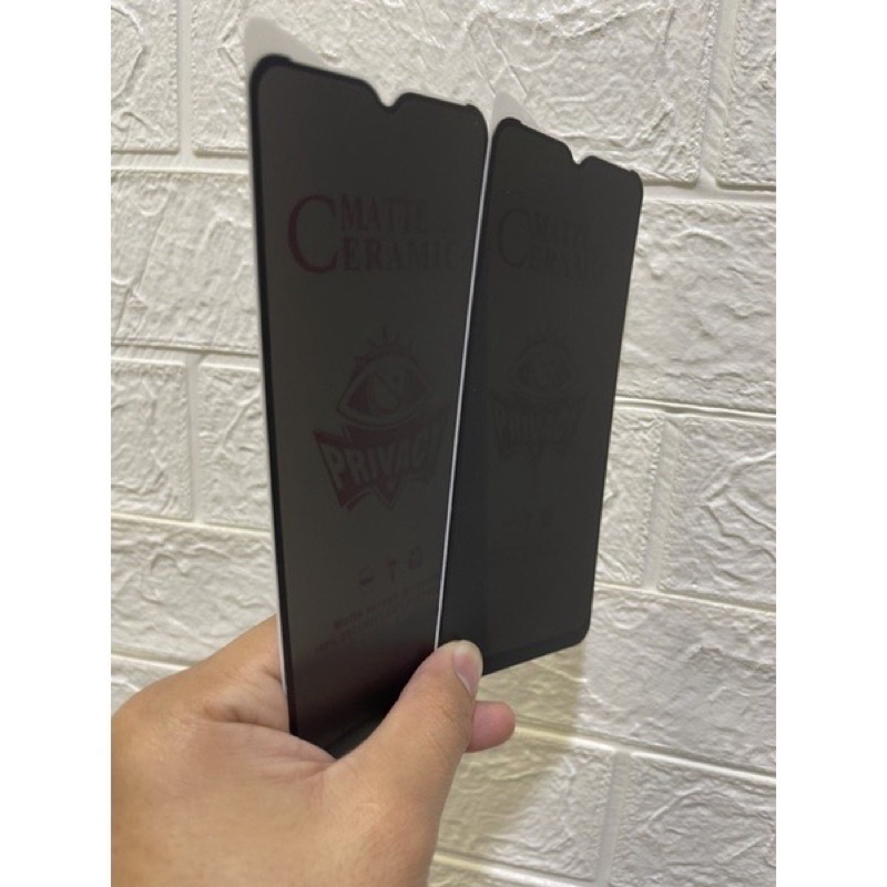 TEMPERED GLASS CERAMIC MATTE PRIVACY FOR IPHONE 6 6S 7 7PLUS 8 SE X XR XS MAX 11 PRO MAX 12 MINI 12 PRO MAX 13 PRO MAX 14 PLUS 14 PRO MAX