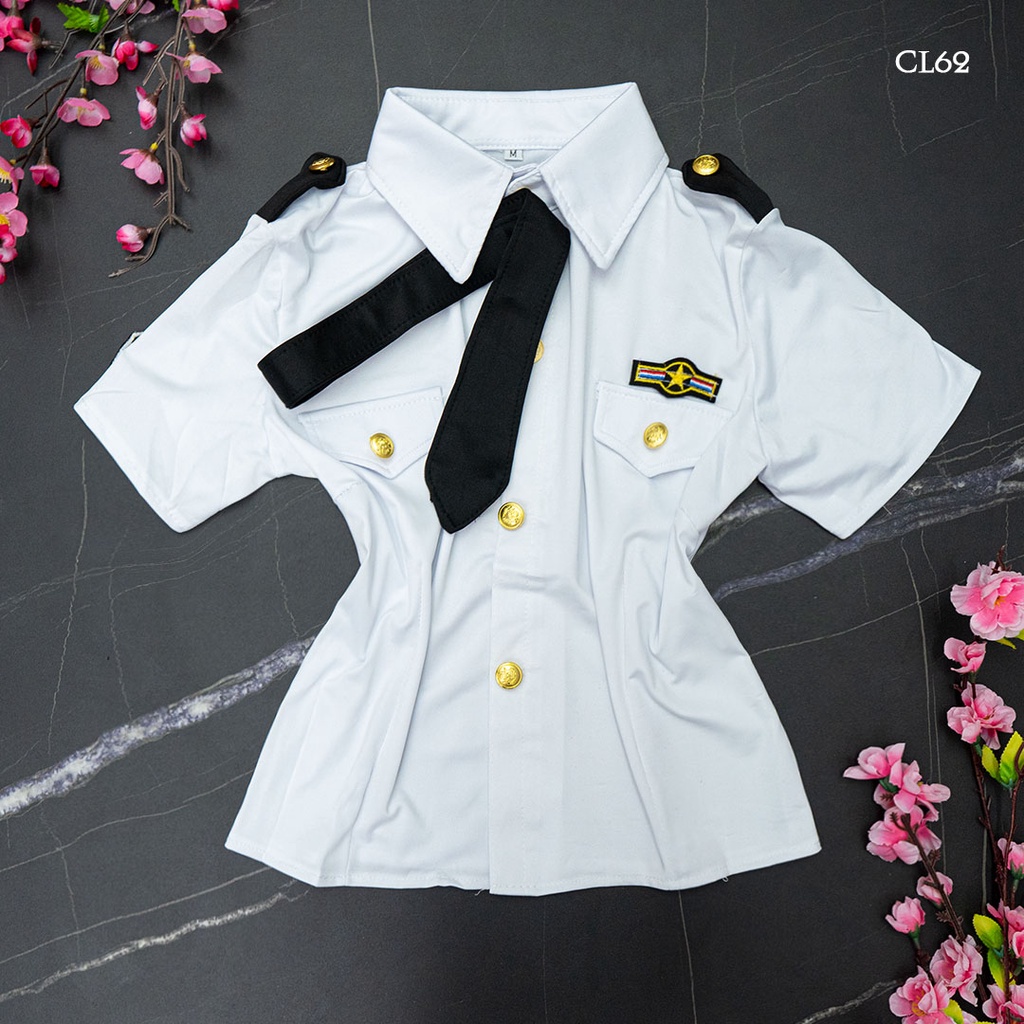 [SIAP KIRIM] SEXY COSTUME LINGERIE POLICE UNIFORM KOSTUM POLISI WANITA CL62