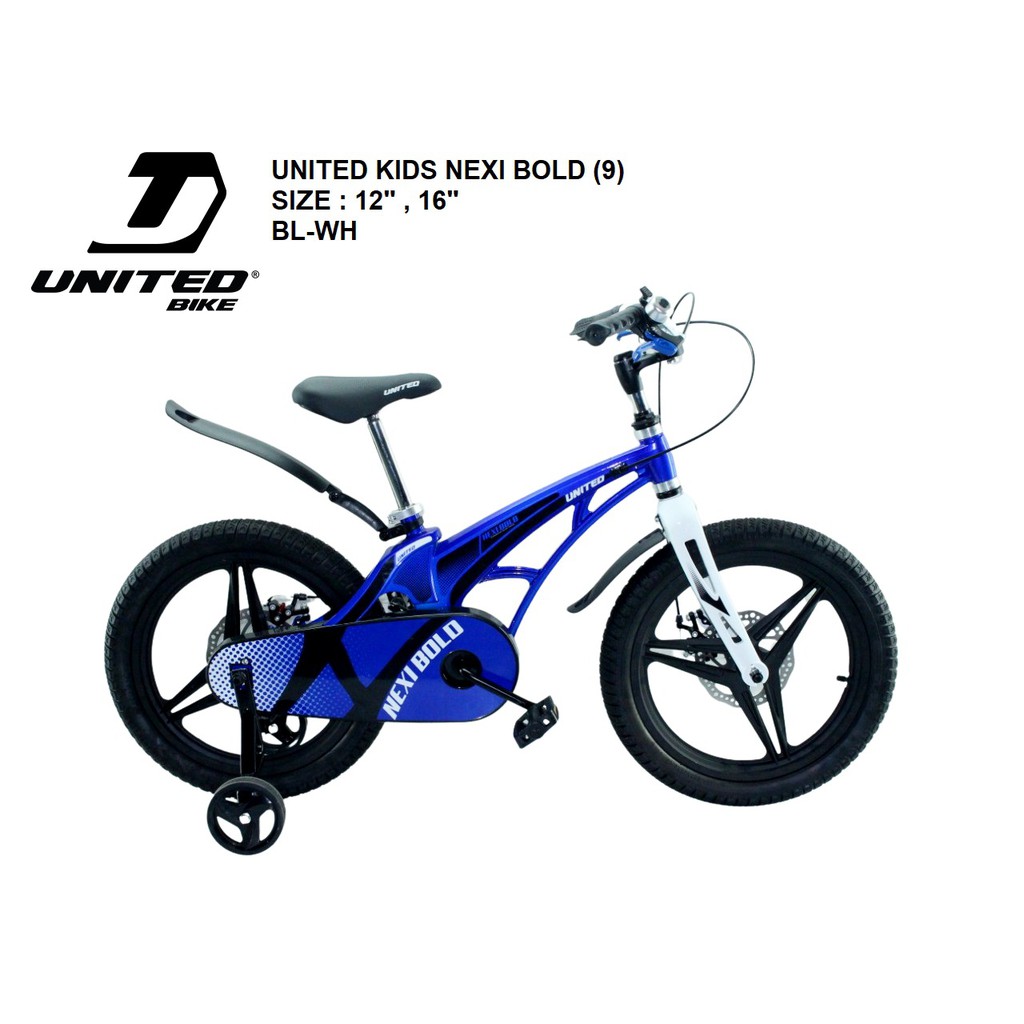 Sepeda anak 12 BMX United Nexi Bold