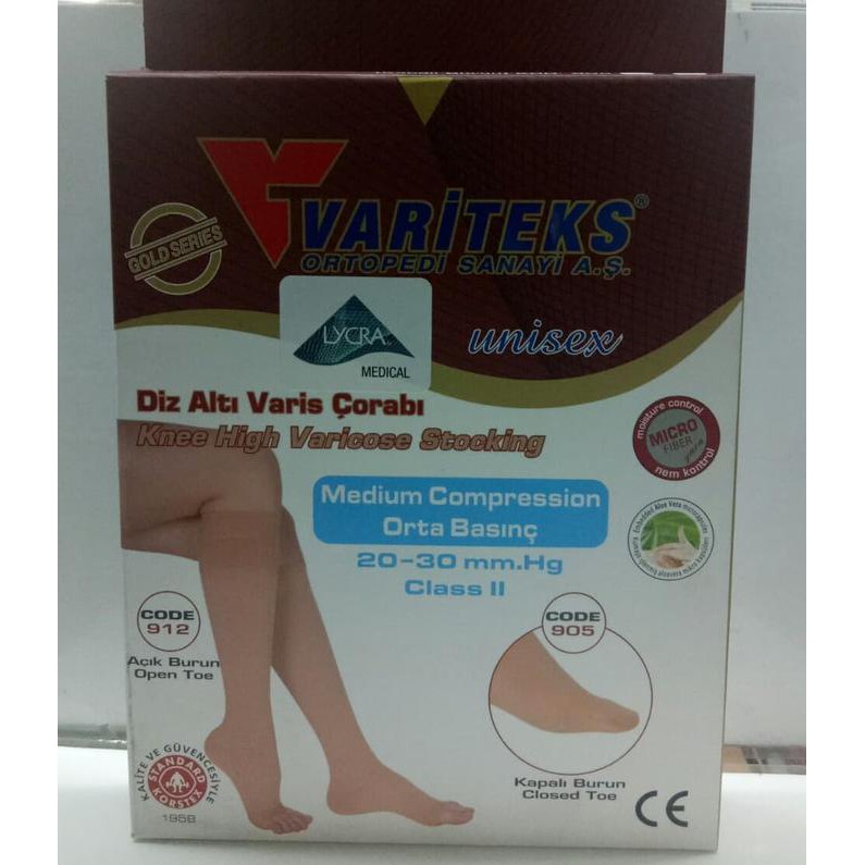 STOCKING VARISES/STOCKING COMPRESSION/STOCKING VARITEKS KOD:912 CCL II