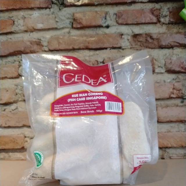 

Cedea Fish Cake Singapore 500 gr