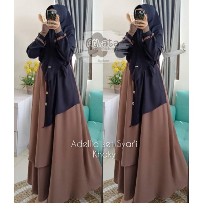 Adellia set Syari ori Athata