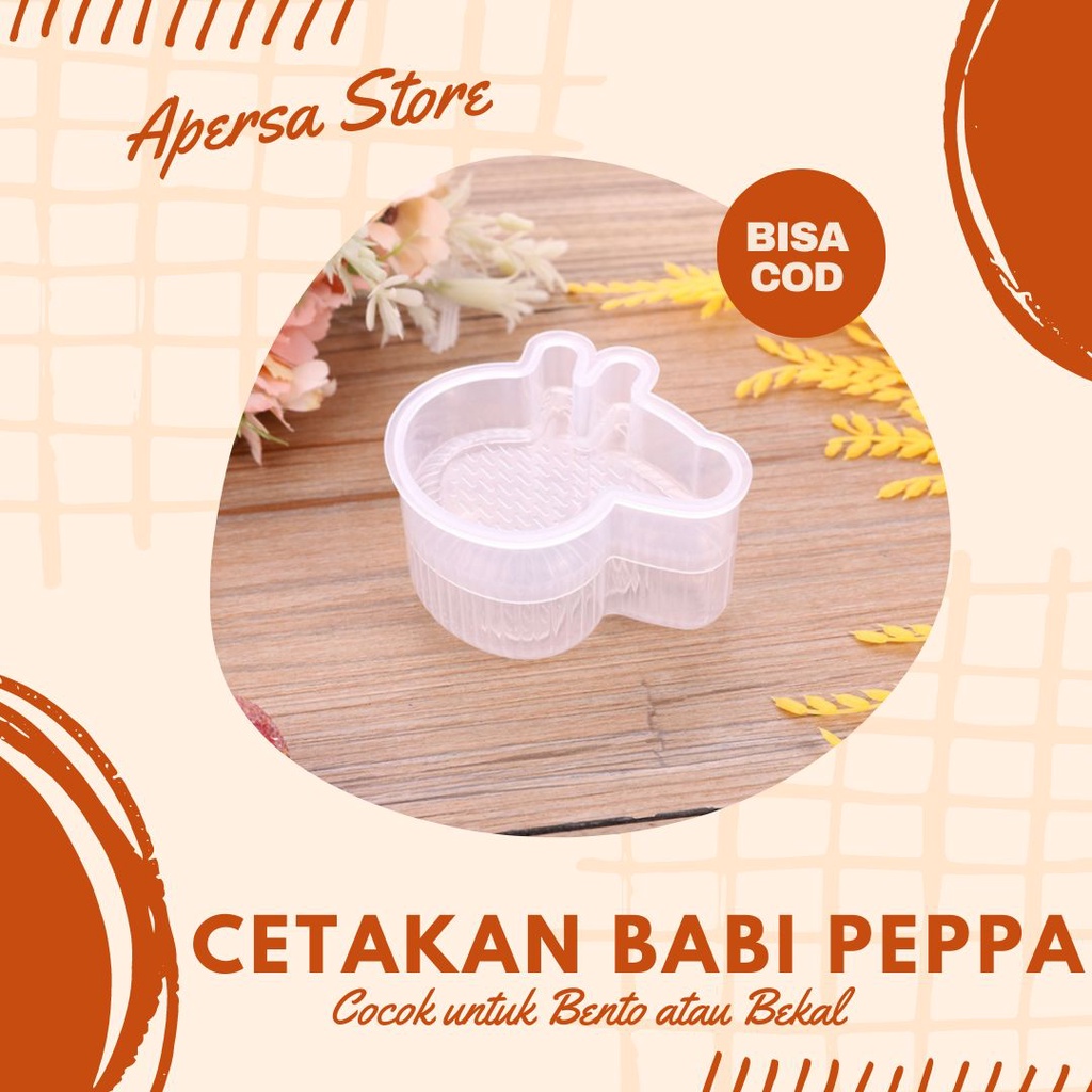 Cetakan Onigiri 1 pcs &amp; 2 pcs - Onigiri Mold - Cetakan Bento