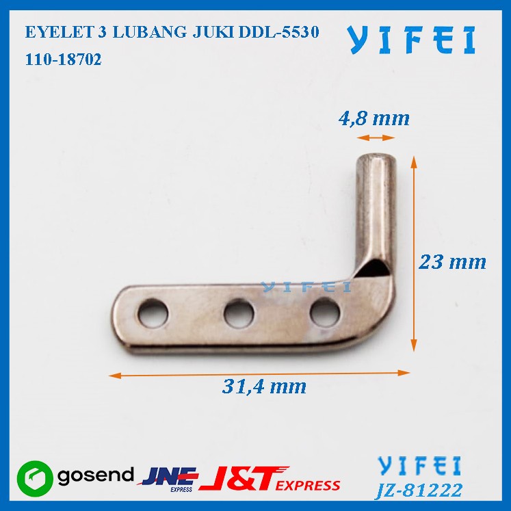 Jalur Benang Thread Eyelet Mesin Jahit Industri Jarum 1/YIFEI-81222