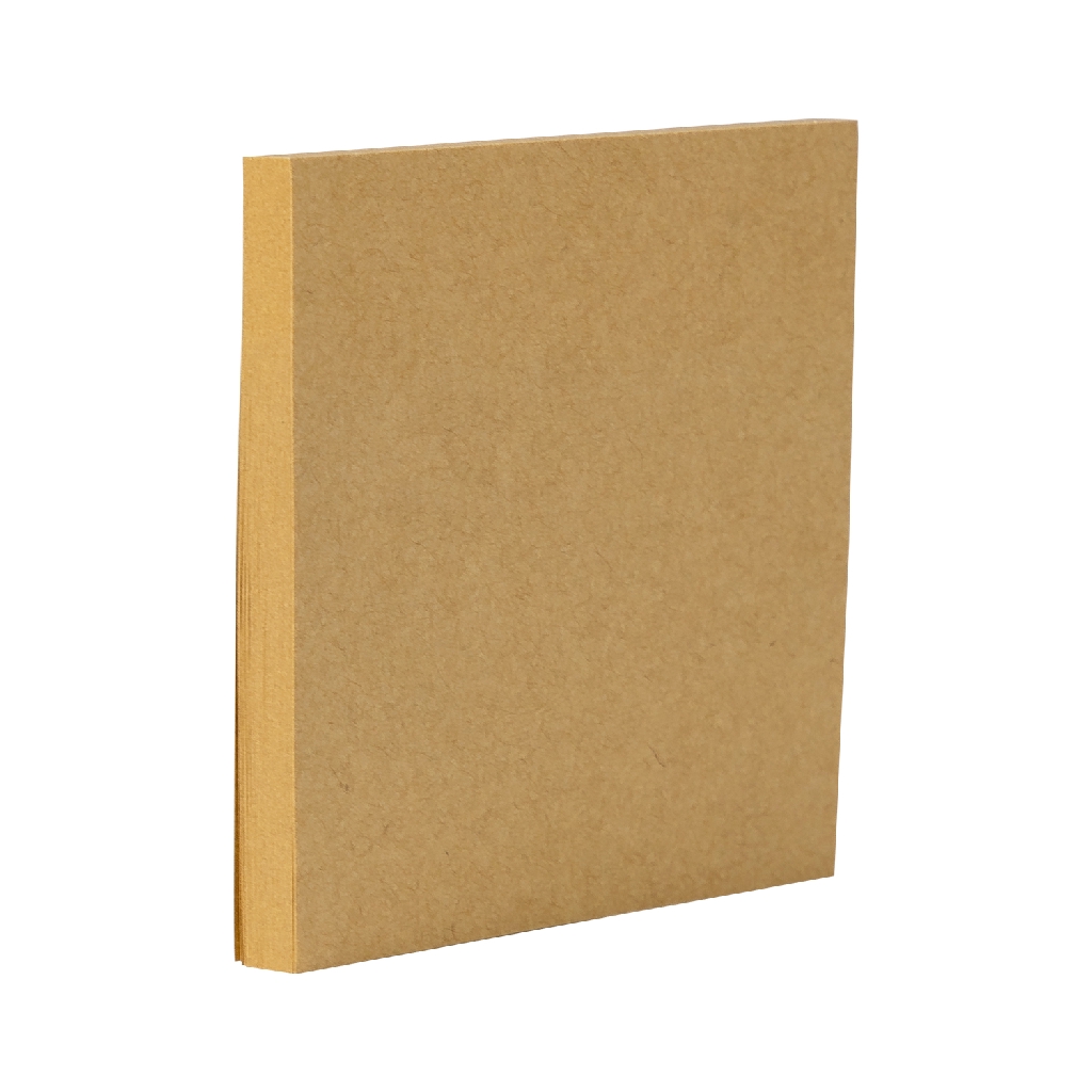 Deli kraft Sticky note pad 76x76mm 3 '' × 3 '' 80 halaman monokrom EA03893-3