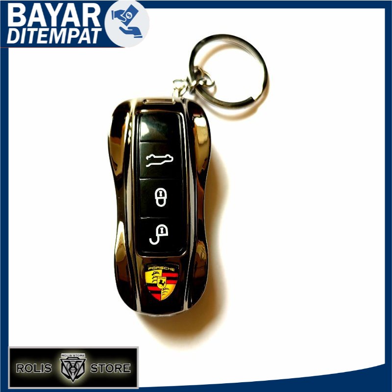 KOREK API GAS REMOTE KUNCI MOBIL PORSCHE MANCIS LAS LIGHTER