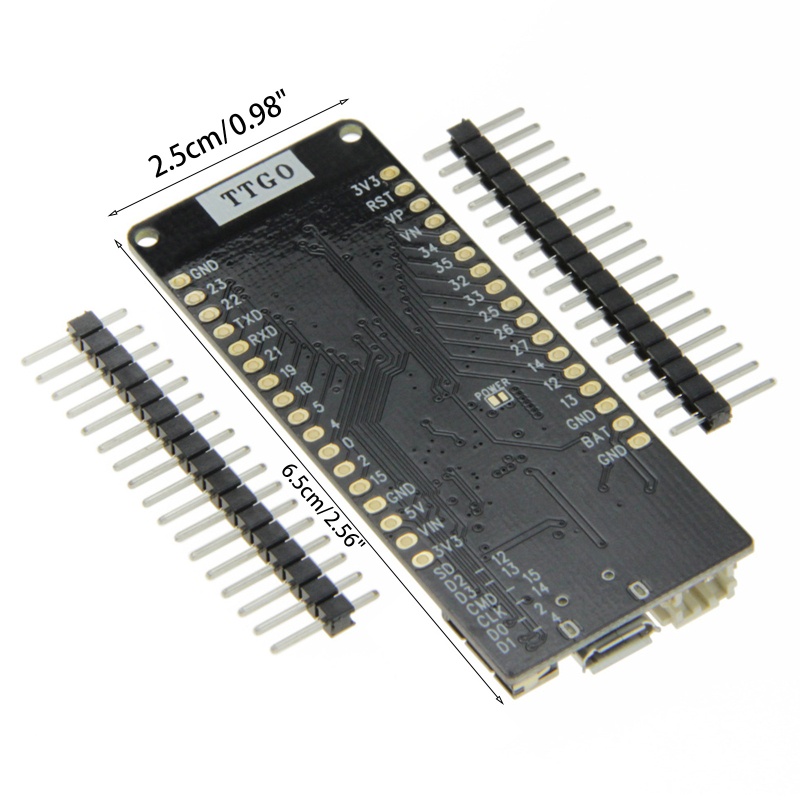 Btsg Papan Pengembangan Kompatibel Bluetooth ESP32-WROVER T8 V1.8 TF CARD 8MB PSRAM