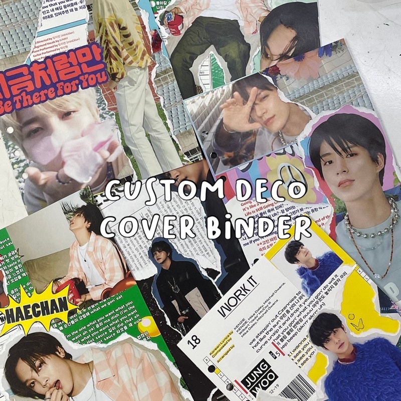 

CUSTOM DECO COVER BINDER A4 A5 B5