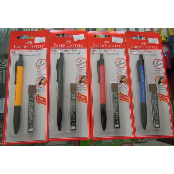 

GROSIR Pensil Mekanik Grip Matic 0.5 Faber Castell