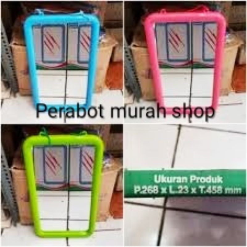 cermin/cermin persegi panjang/cermin Maspion/cermin kamar mandi/cermin gantung