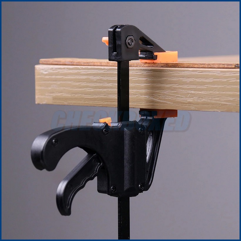 Penjepit Kayu F Klem Ratcheting Clamp 4/6 Inch