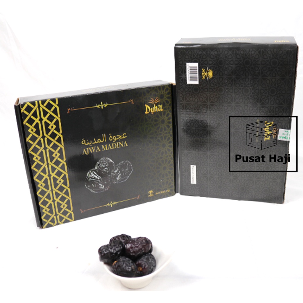 Kurma Ajwa 1KG Asli Original 100% Madinah Kurma Nabi Dus Premium Anti Pecah