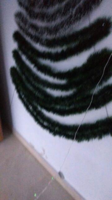 Hiasan Slinger Tinsel Hijau Salju Pohon Natal Merry