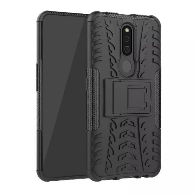 OPPO F11 PRO CASE RUGGED ARMOR STANDING HARD CASE IRON MAN KICK STAND CASE OPPO F11PRO