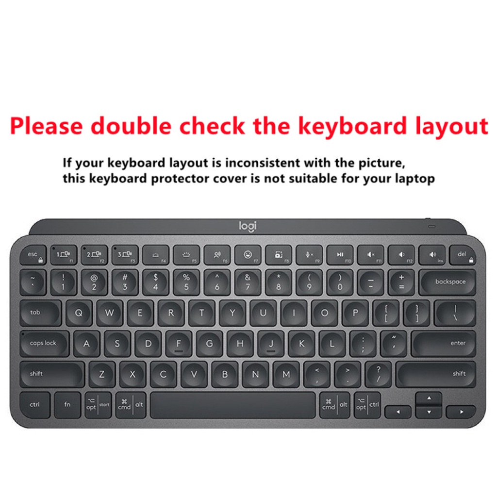 Cover Pelindung Keyboard Bahan Silikon Lembut Ultra Tipis Untuk Logitech Mx