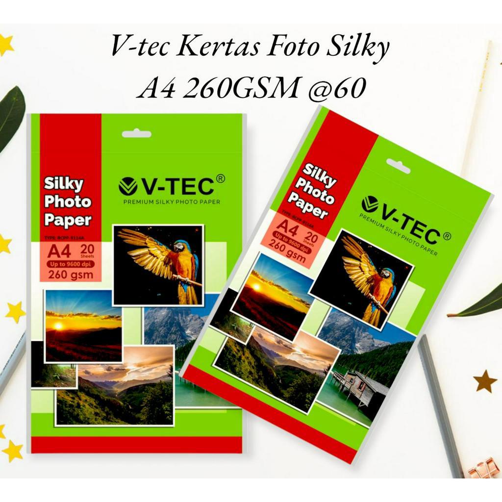 

Kertas Foto Silky A4 260 GSM