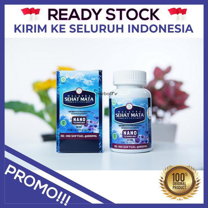 Obat Penyakit Herpes Kulit Walatra Sehat Mata Softgel - Original