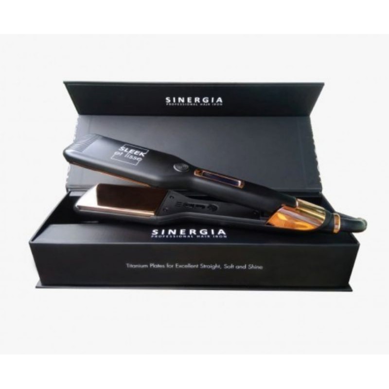 Sinergia Catok Back Sleek Titanium Ukuran 2inc catok catokan rambut