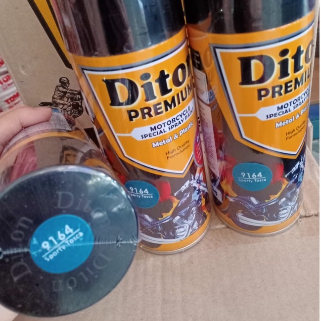 Pilok Pilox DITON Premium Y9164* Sporty Tosca / 9164 Hijau Tosca / Hijau Yamaha (400cc/400ml)