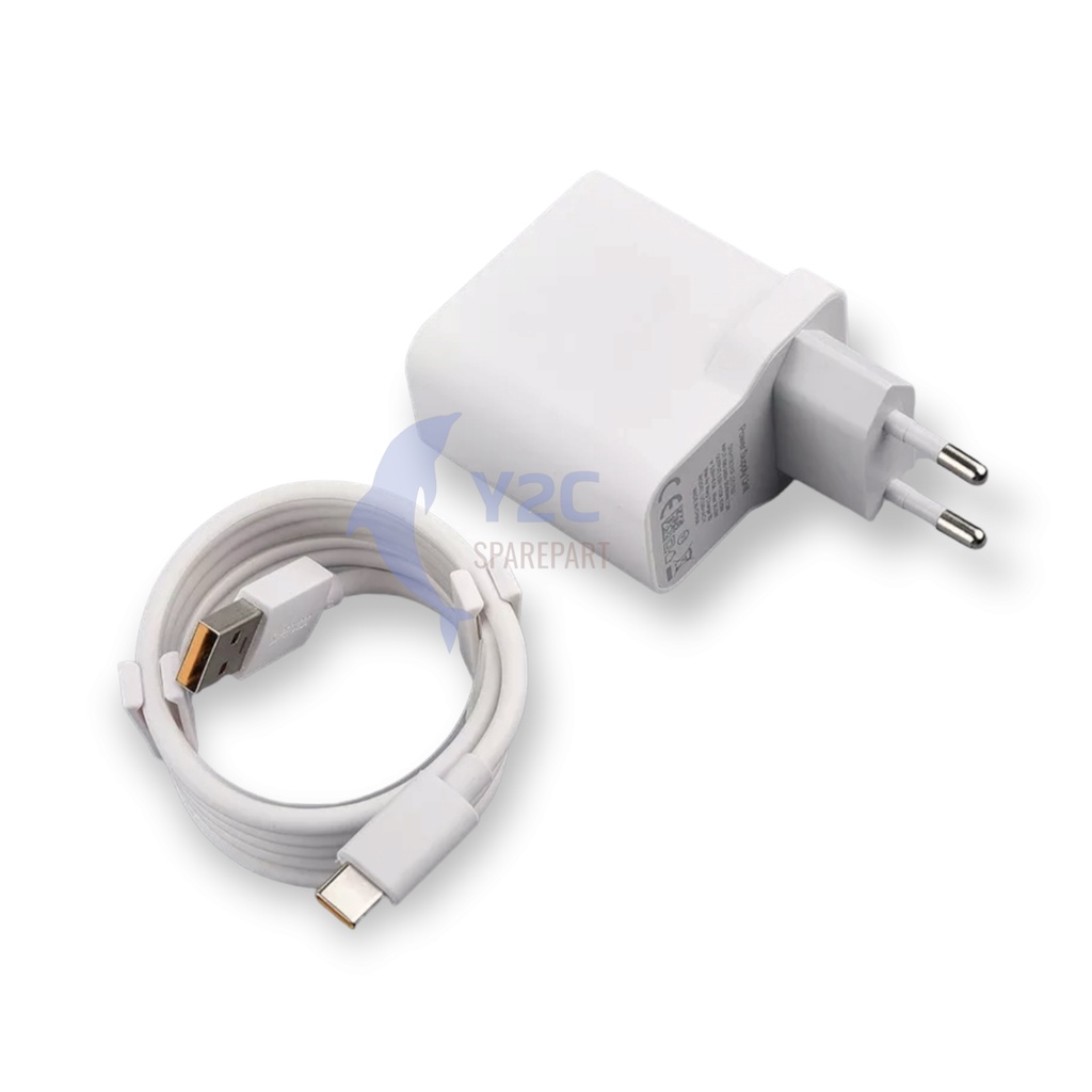 CHARGER REALME 18 WATT TYPE C DAN MICRO USB ORIGINAL OEM / CASAN CAS