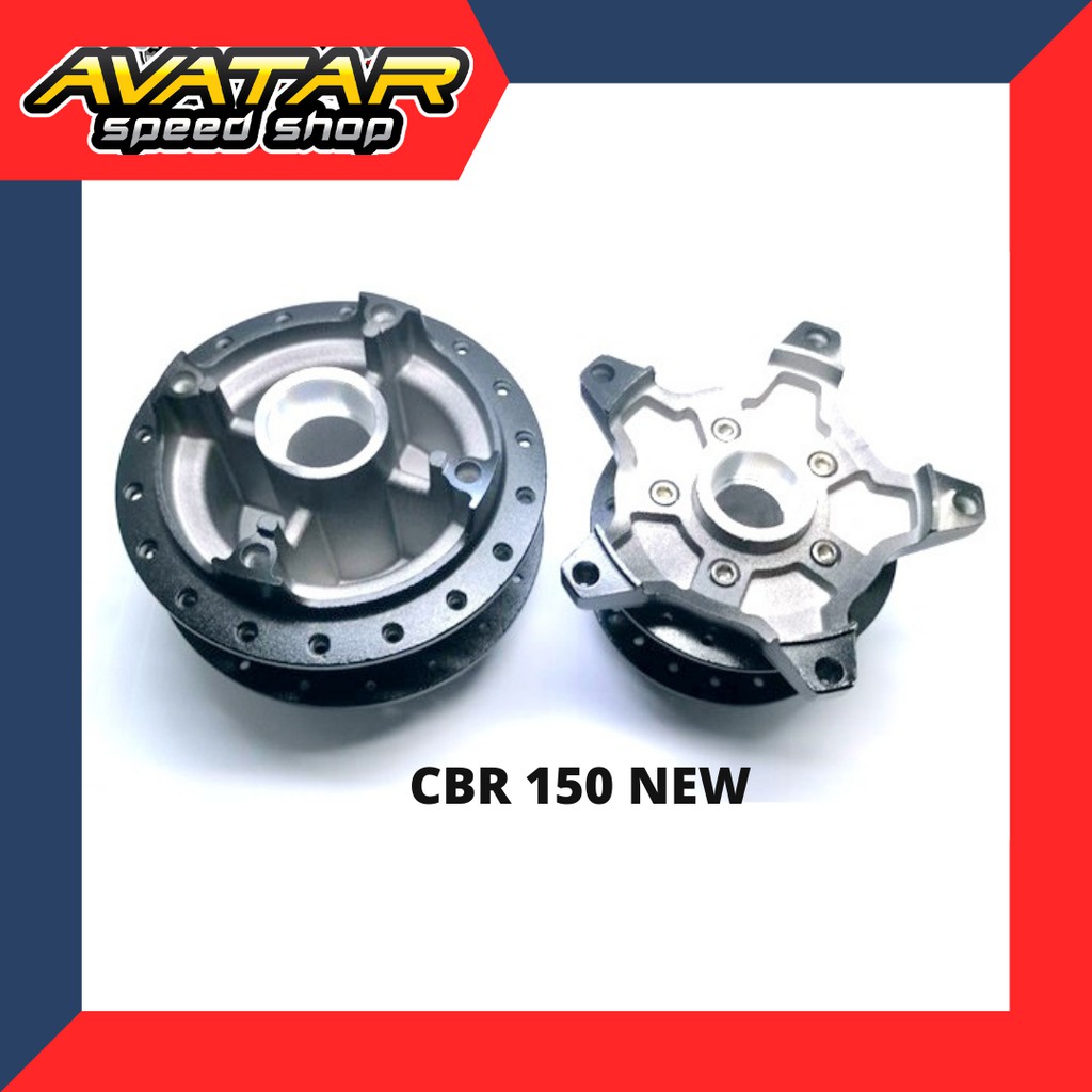 TROMOL SET CBR 150 NEW (DEPN - BELAKANG) BLACK