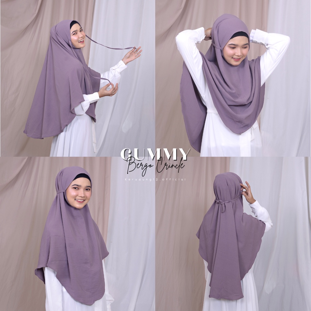 Bergo Crincle/ Gummy Bergo Instan Crincle-3