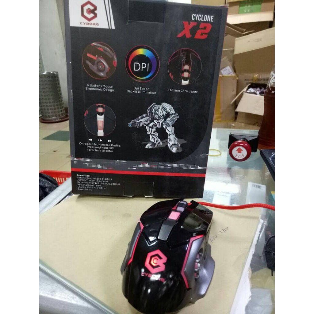 Mouse Gaming Cyborg X2 / Cyborg CMG-X2 / CMG X2