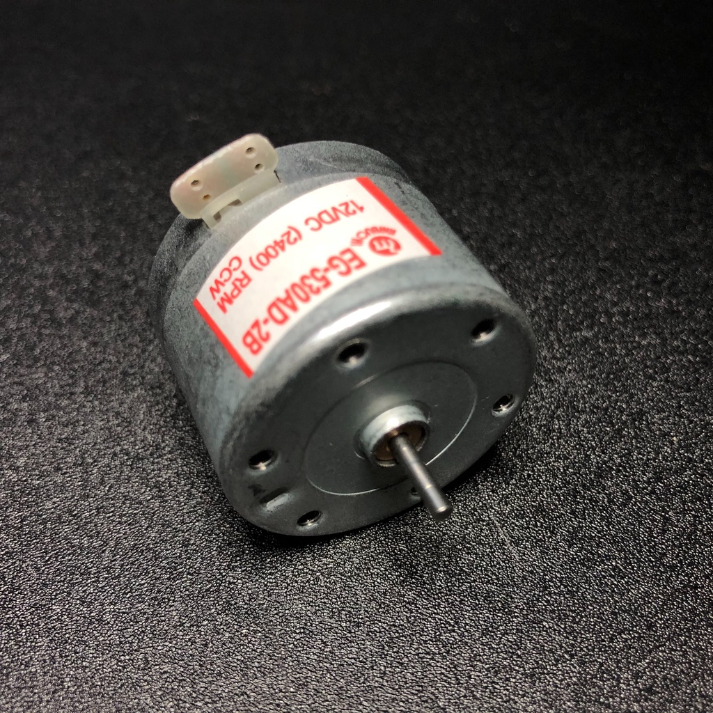 Dinamo Motor DC 12V 2400 RPM CCW  EG-530AD-2B DC12V 2400RPM 12VDC