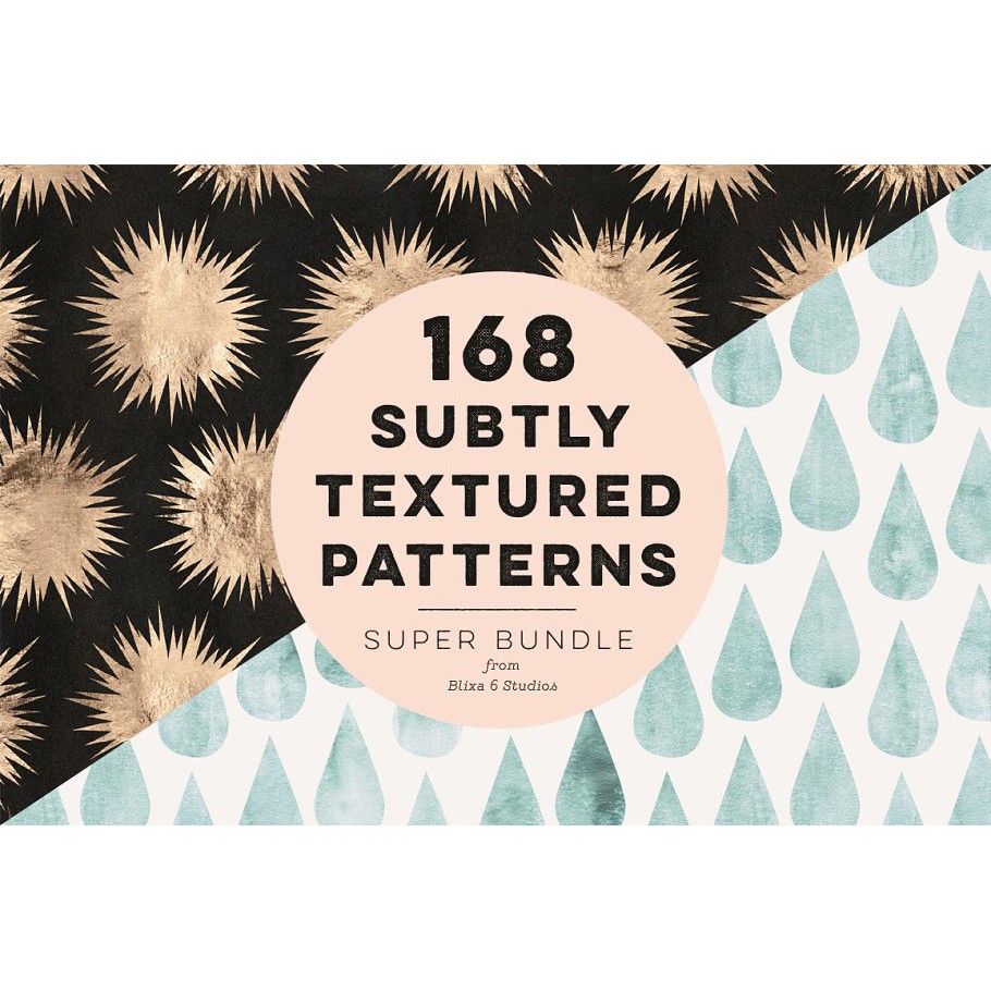 168 Subtly Textured Patterns Bundle - JPEG Ultra HD