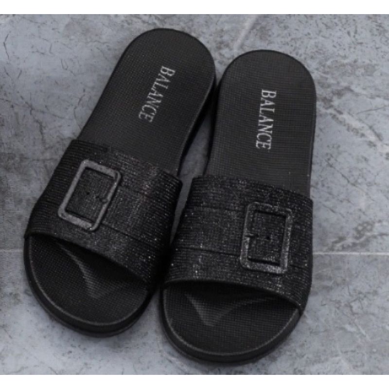 Home-RISKA Sandal Kokop Gliter 1 Ban Import BLC 1027-1A