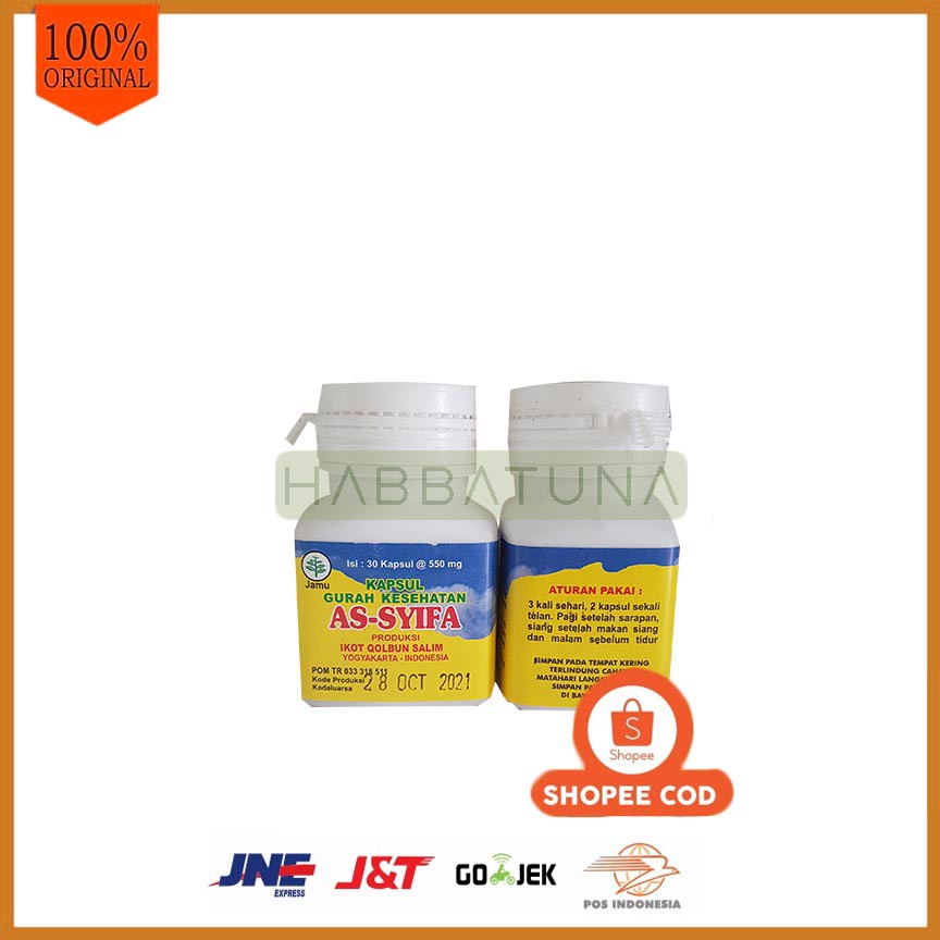 Kapsul Gurah Kesehatan As Syifa | Gurah Asy Syifa | Kapsul Gurah Az Zahrah