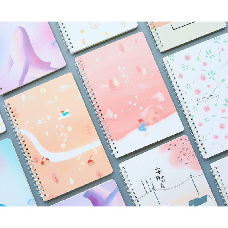 

Buku Tulis Spiral A5 / Notebook Loose leaf A5 / Buku Agenda A5