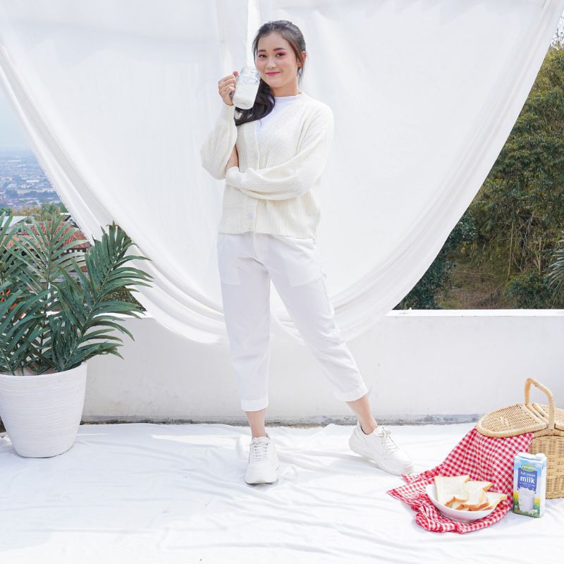 Berlin Ankle Pants ORI CLO.id, Celana Wanita Size Up to XL "Best Seller"