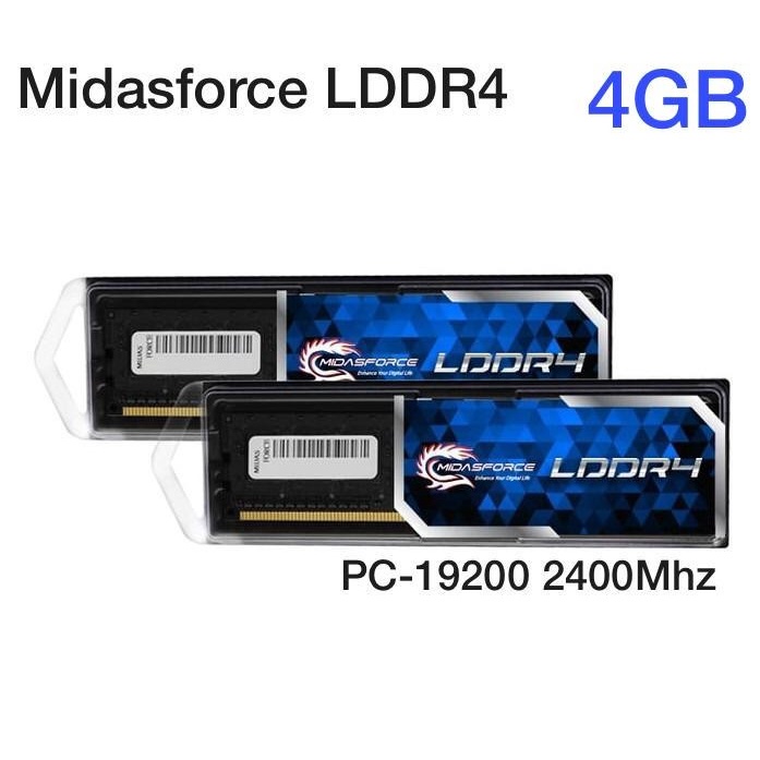 MEMORY RAM Midasforce DDR4 4GB (1x4GB) PC21300 2666Mhz NEW